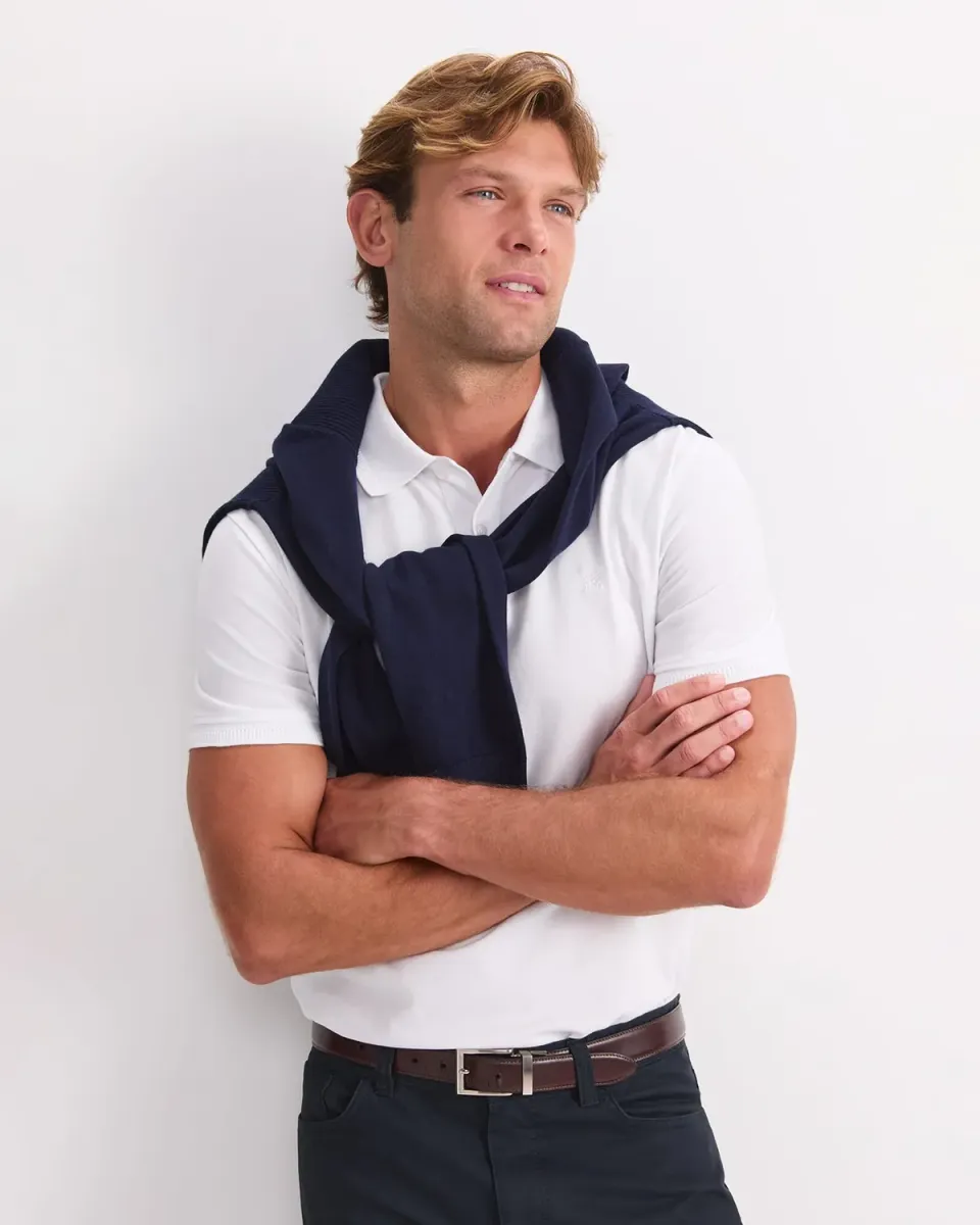 Sportscraft SC Pique polo homme coton
