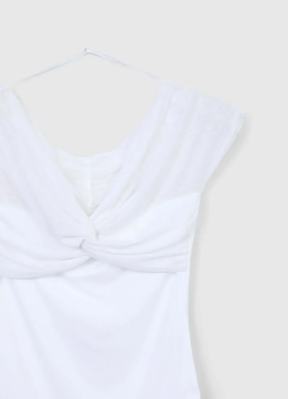 Calliope body nœud tulle boutonné femme