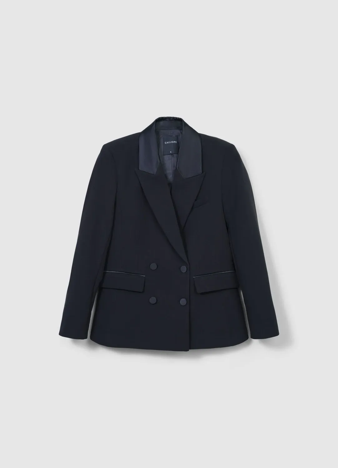 Calliope revers veste femme double boutonnage