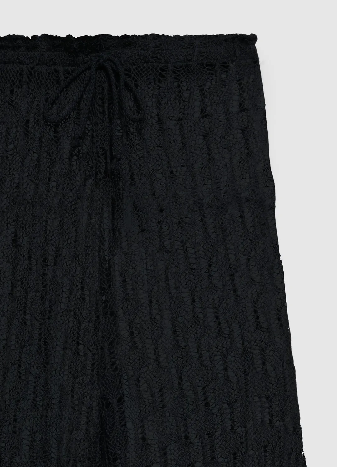 Calliope pantalon dentelle femme large à coulisse
