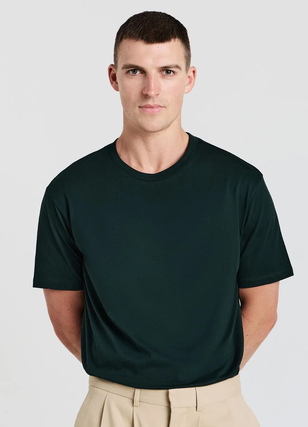 Calliope T-Shirt Uni T-Shirt Homme Coton