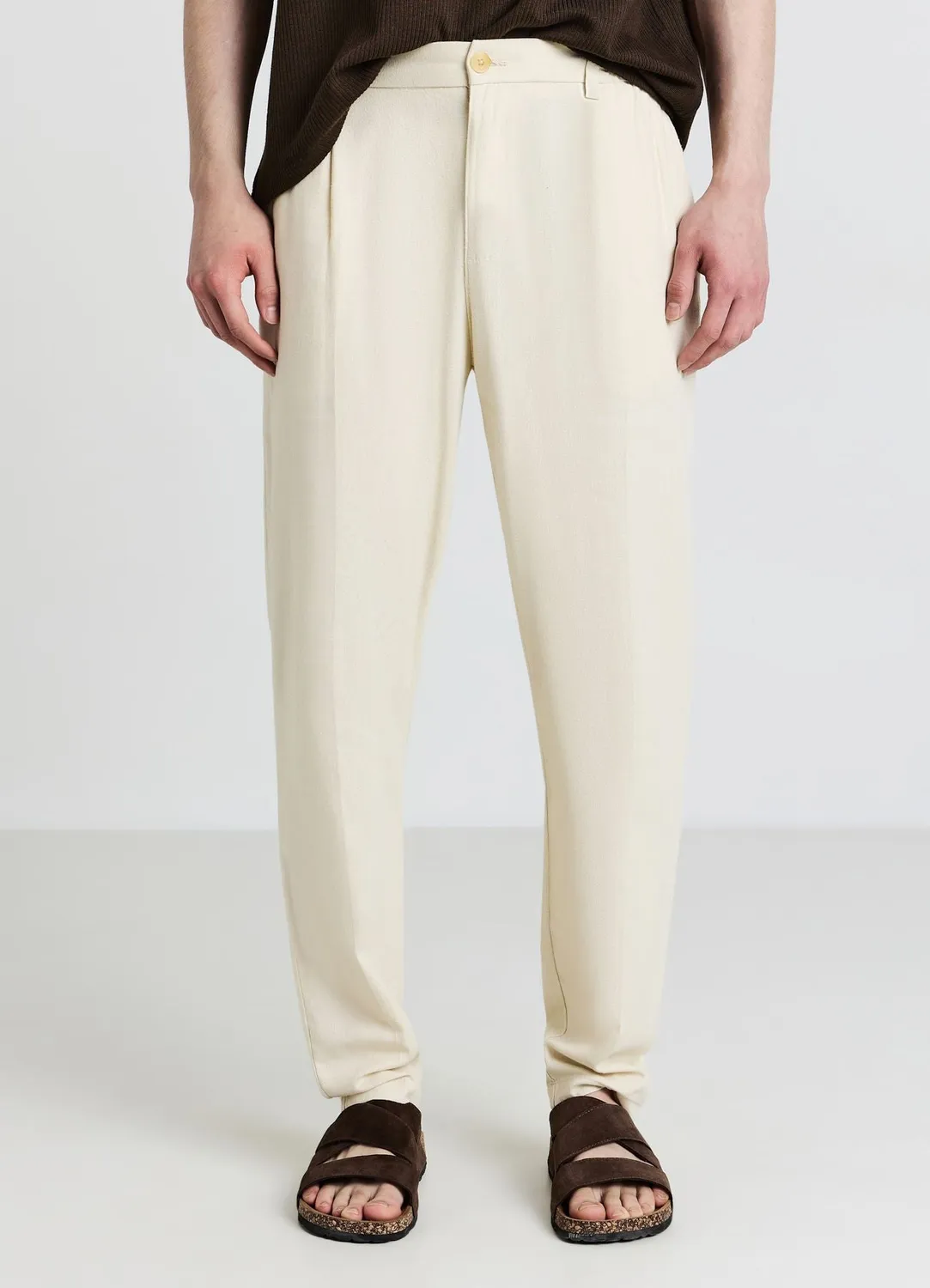 Calliope pantalon uni homme regular