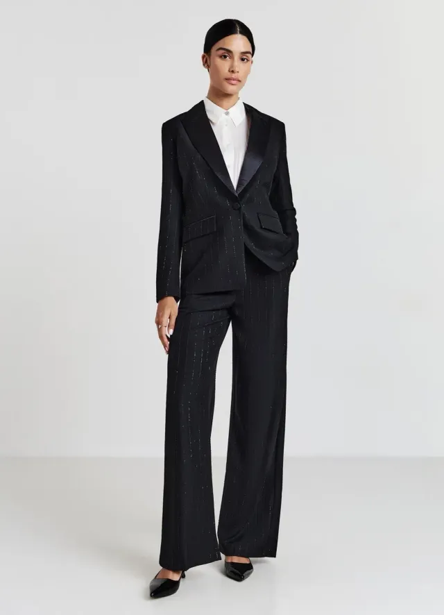 Calliope Palazzo pantalon femme paillettes