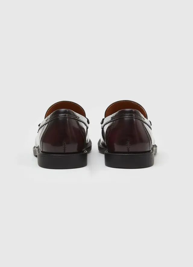 Calliope mocassins homme simili cuir lisse