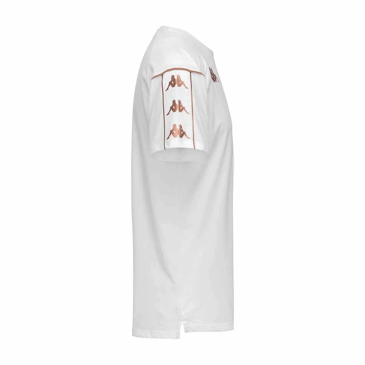 Kappa Mavio t-shirt blanc homme bande manches