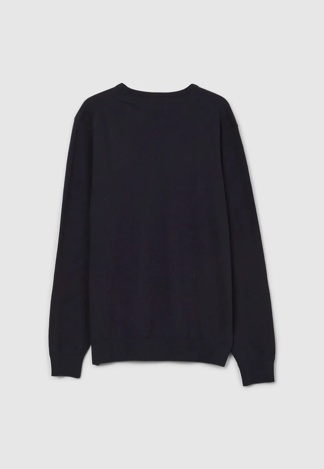 Calliope pull col rond homme coton uni gris