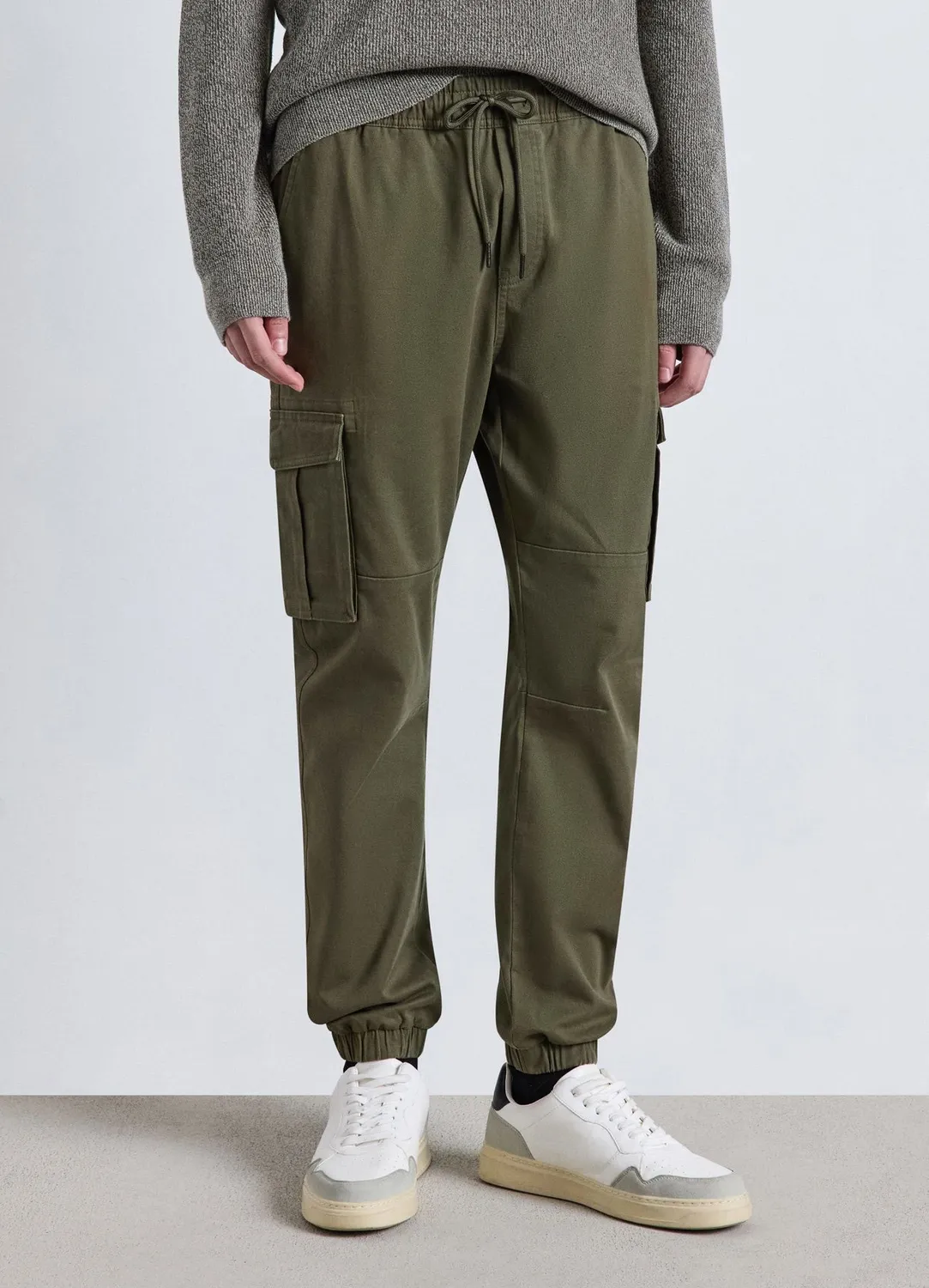 Calliope pantalon jogger cargo homme coulisse poches cargo