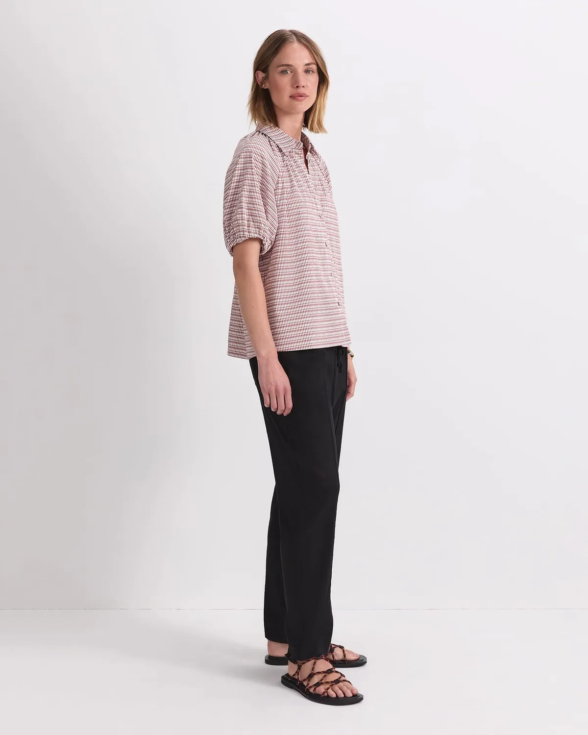 Sportscraft Aster chemise coton rayée femme