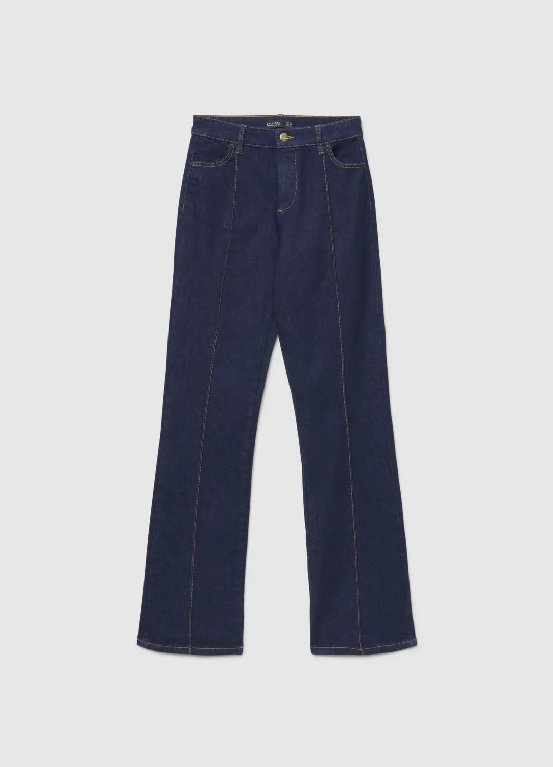 Calliope jean flare femme taille haute