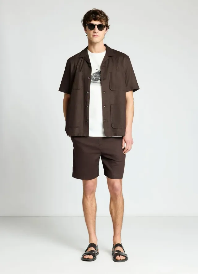 Calliope t-shirt moto imprimé homme col rond