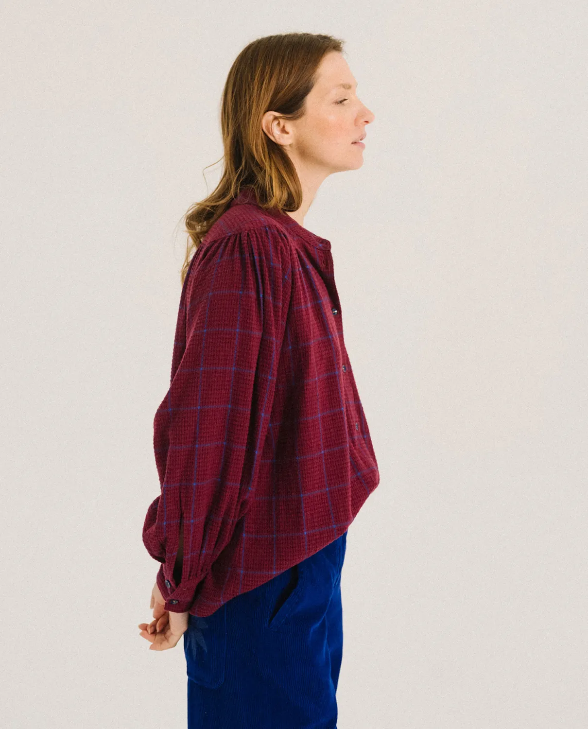 Tinsels Forest blouse Dreamers carreaux douce