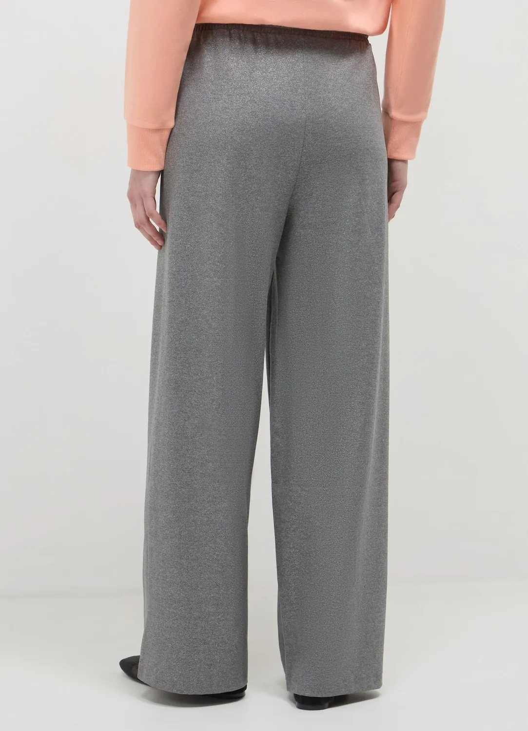 Calliope pantalon palazzo luminescent femme taille haute