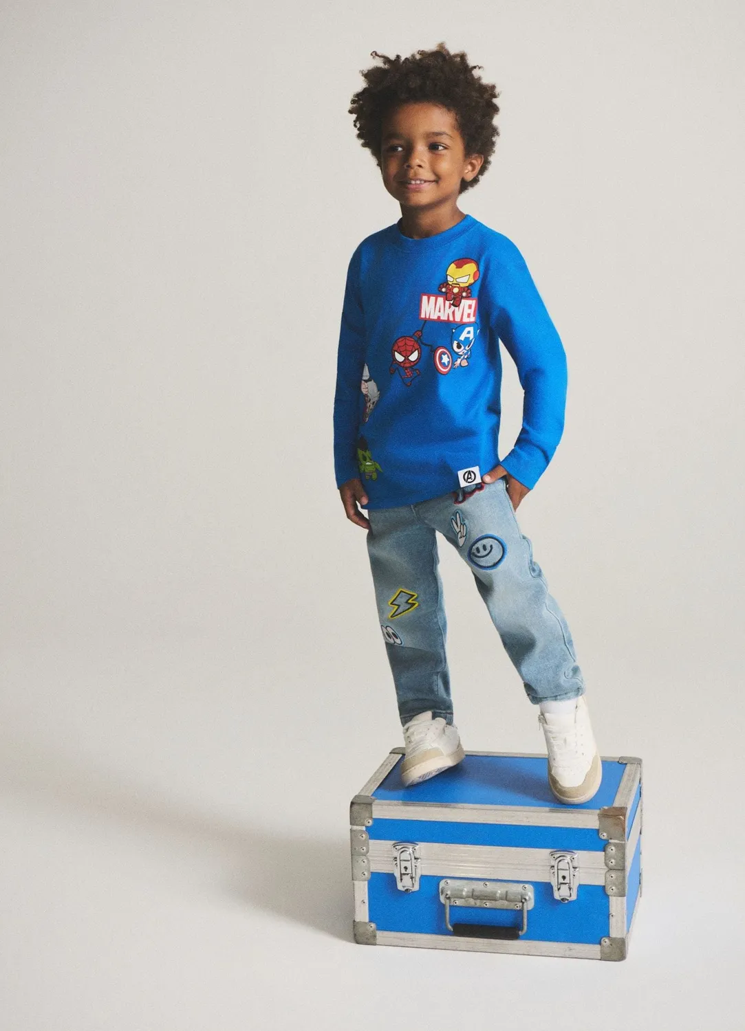 Calliope jean jogger patch garçon