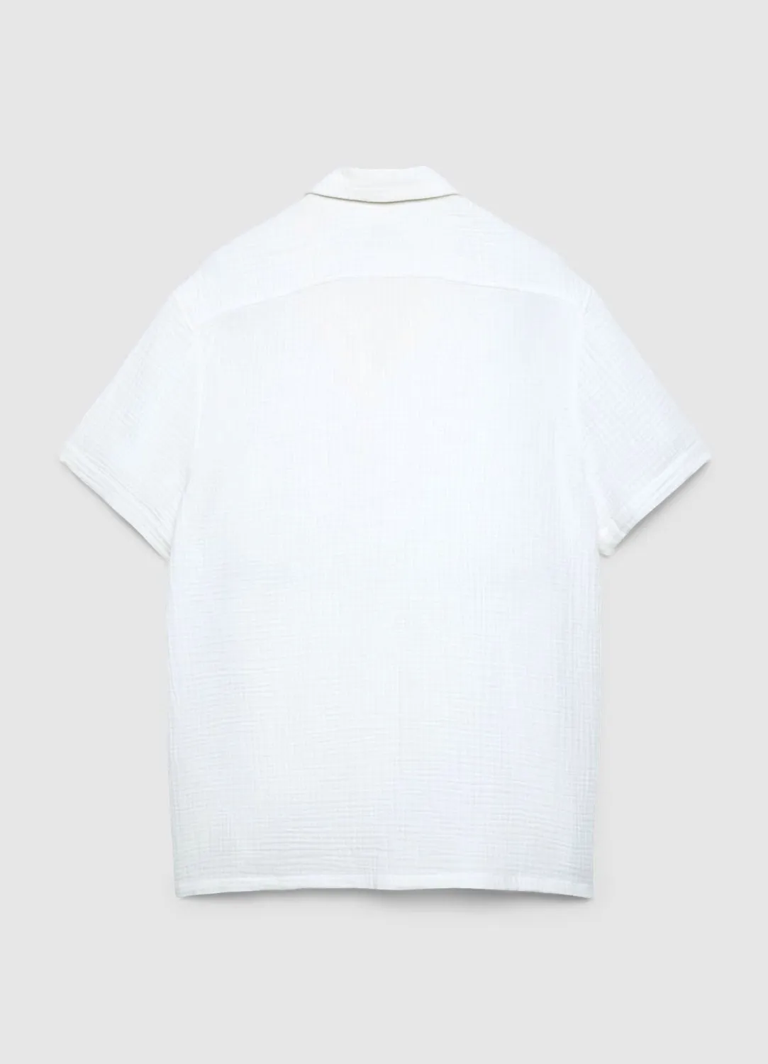 Calliope chemise bowling unie homme