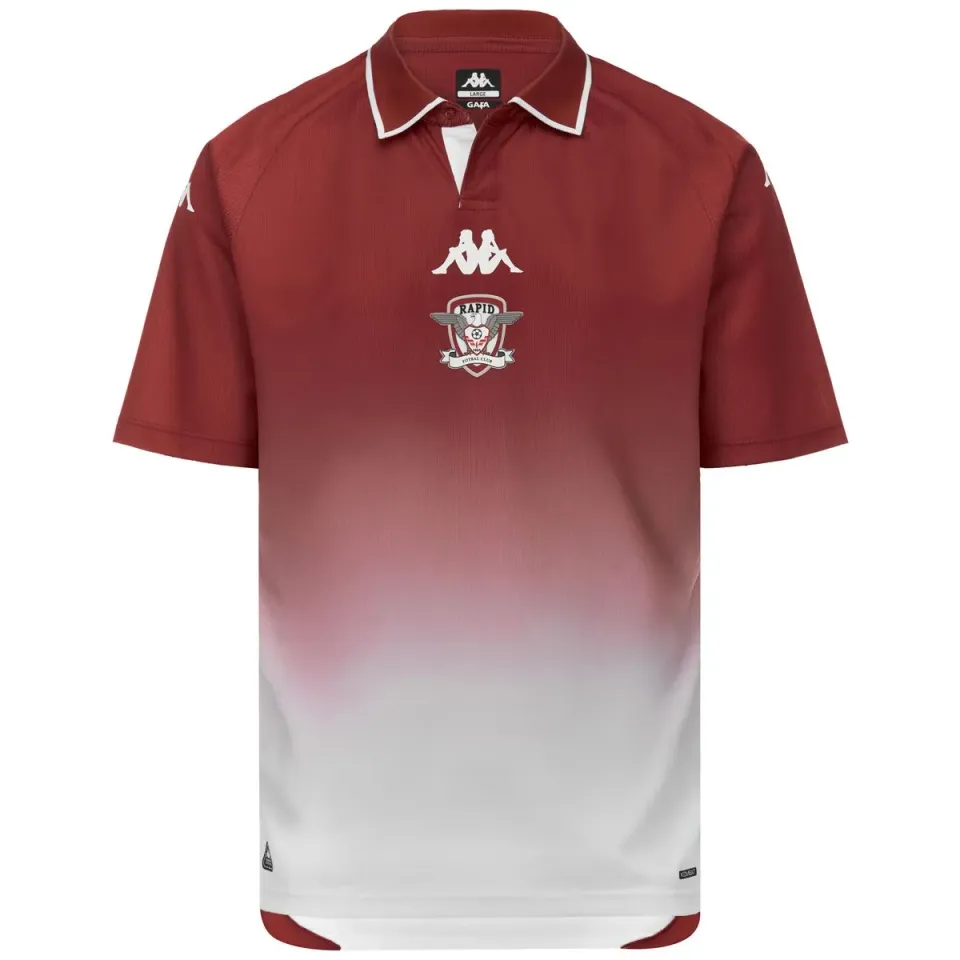 Kappa Kombat Away FC Rapid Bucarest maillot rouge homme