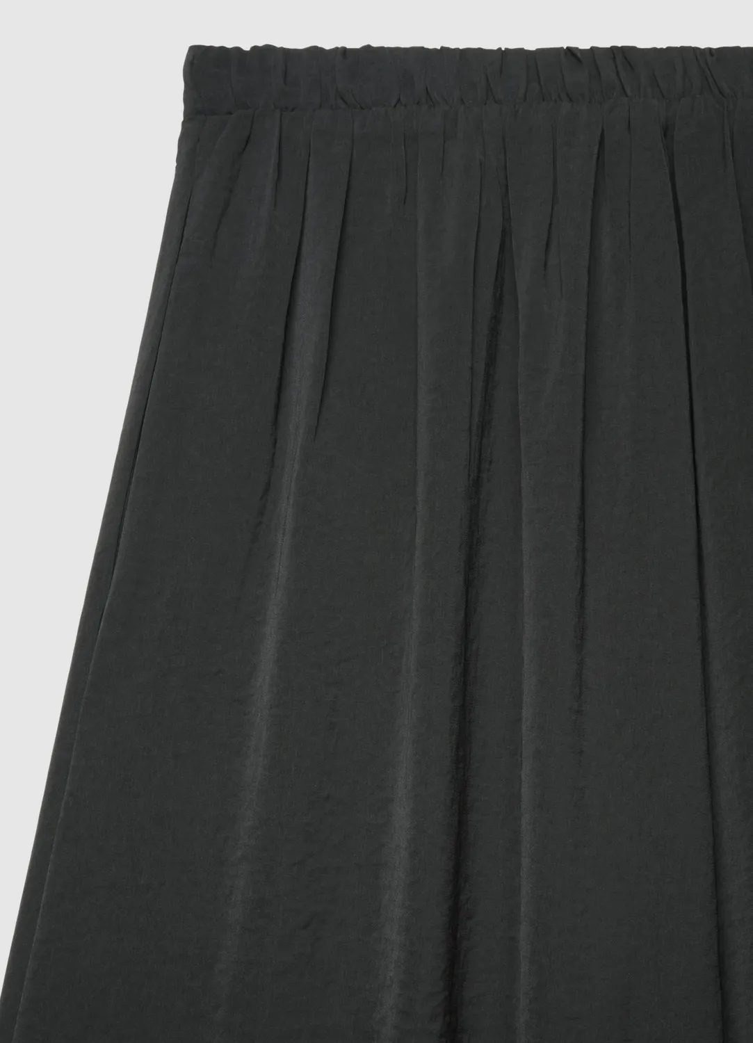 Calliope jupe-culotte satinée femme longue