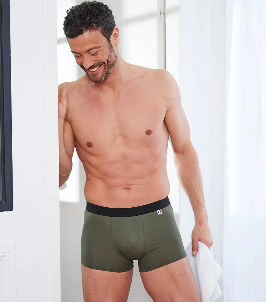 Cocorico Quotidien boxer homme x5 coton stretch