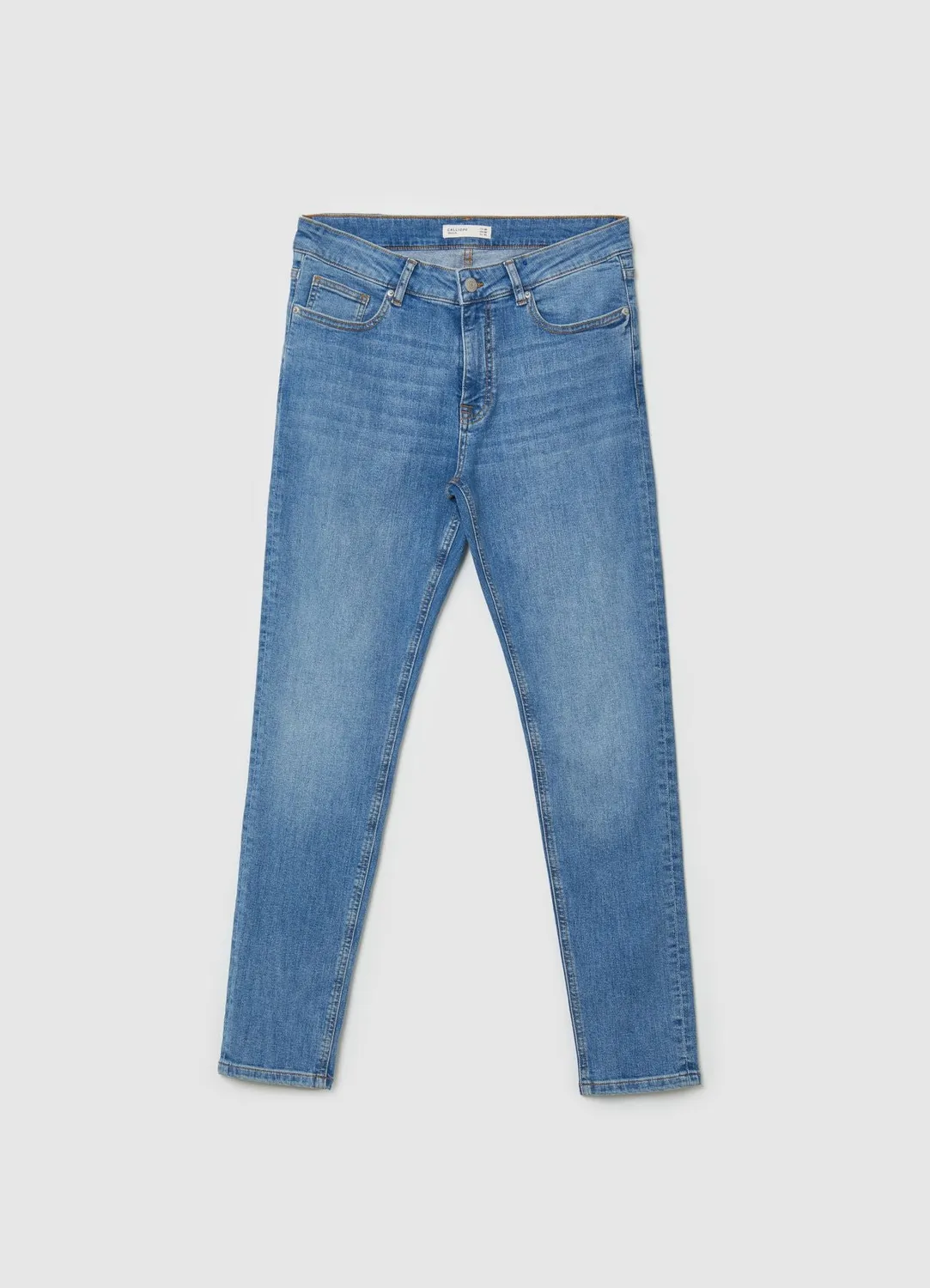 Calliope jean skinny homme délavage clair