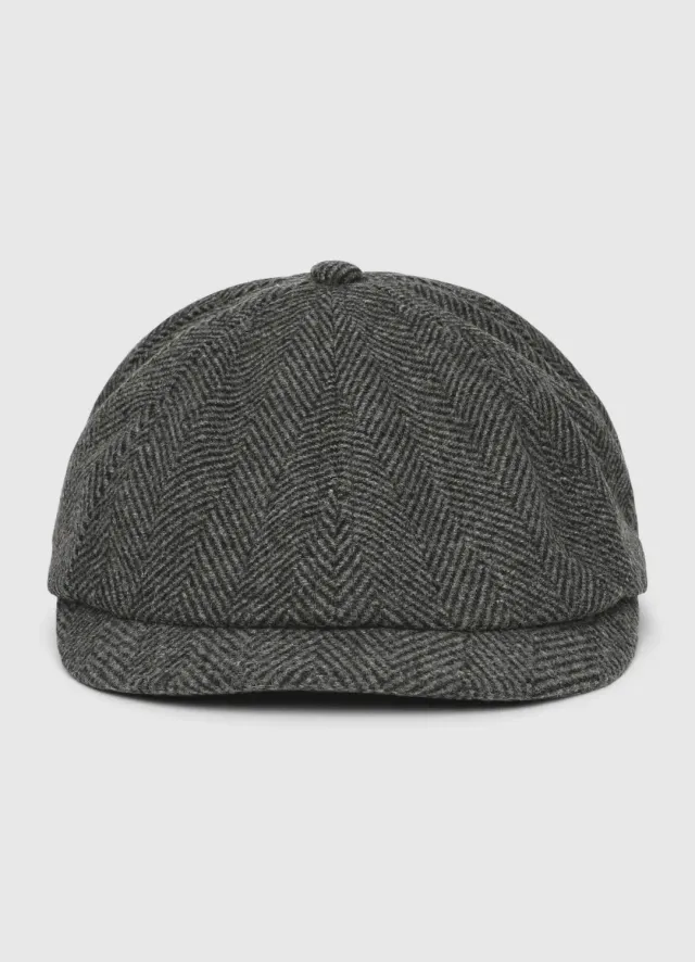 Calliope casquette plate chevrons homme TU
