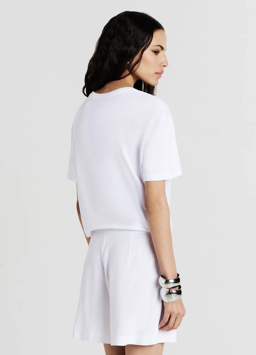 Calliope jupe-short femme unie fermeture latérale