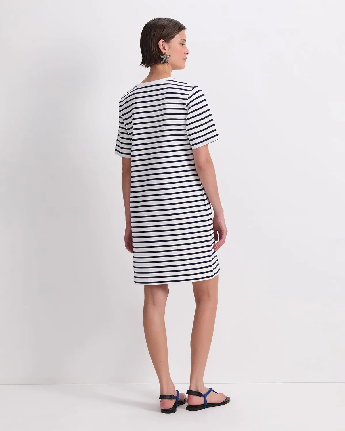 Sportscraft Stripe Shopper Mini robe coton rayée