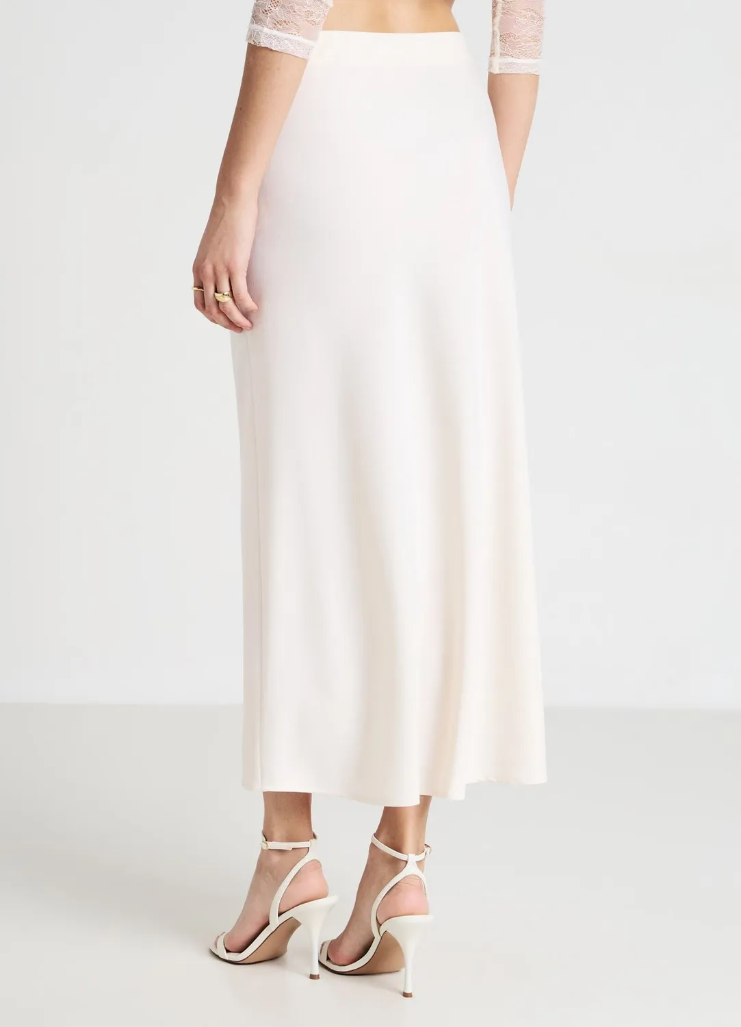 Calliope Jupe midi évasée femme unie