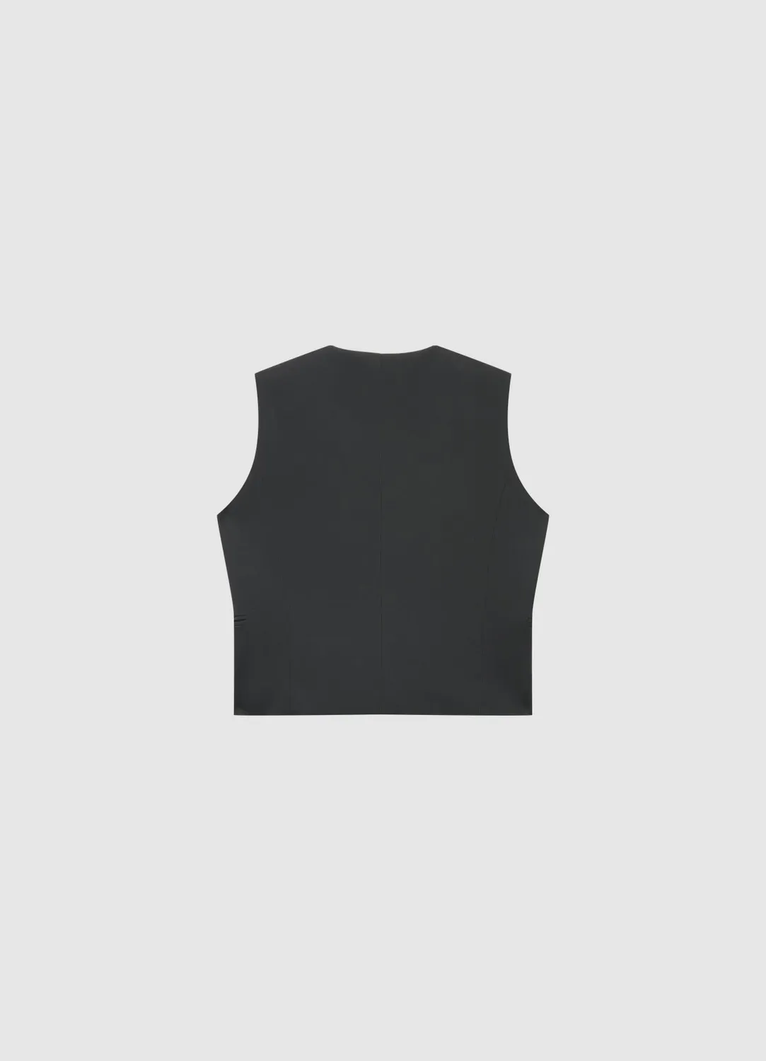 Calliope Gilet asymétrique femme 5 boutons tailleur