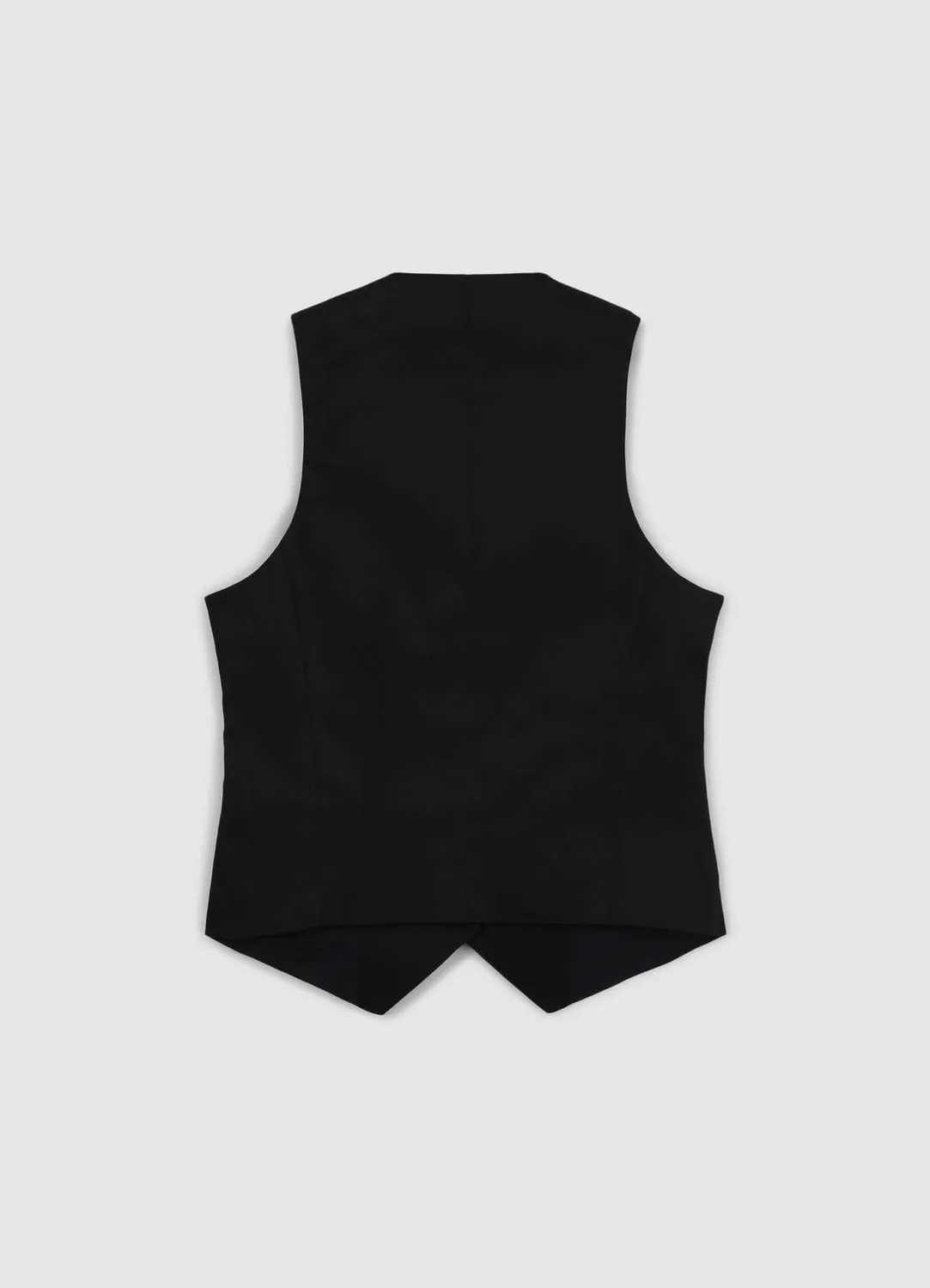Calliope gilet coton rasatello boutonné femme
