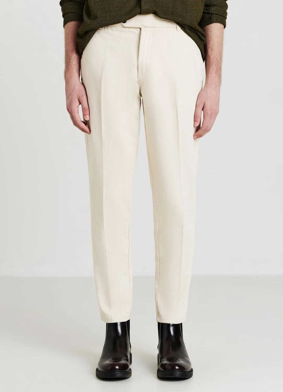 Calliope Pantaloni chino homme 44 coton regular