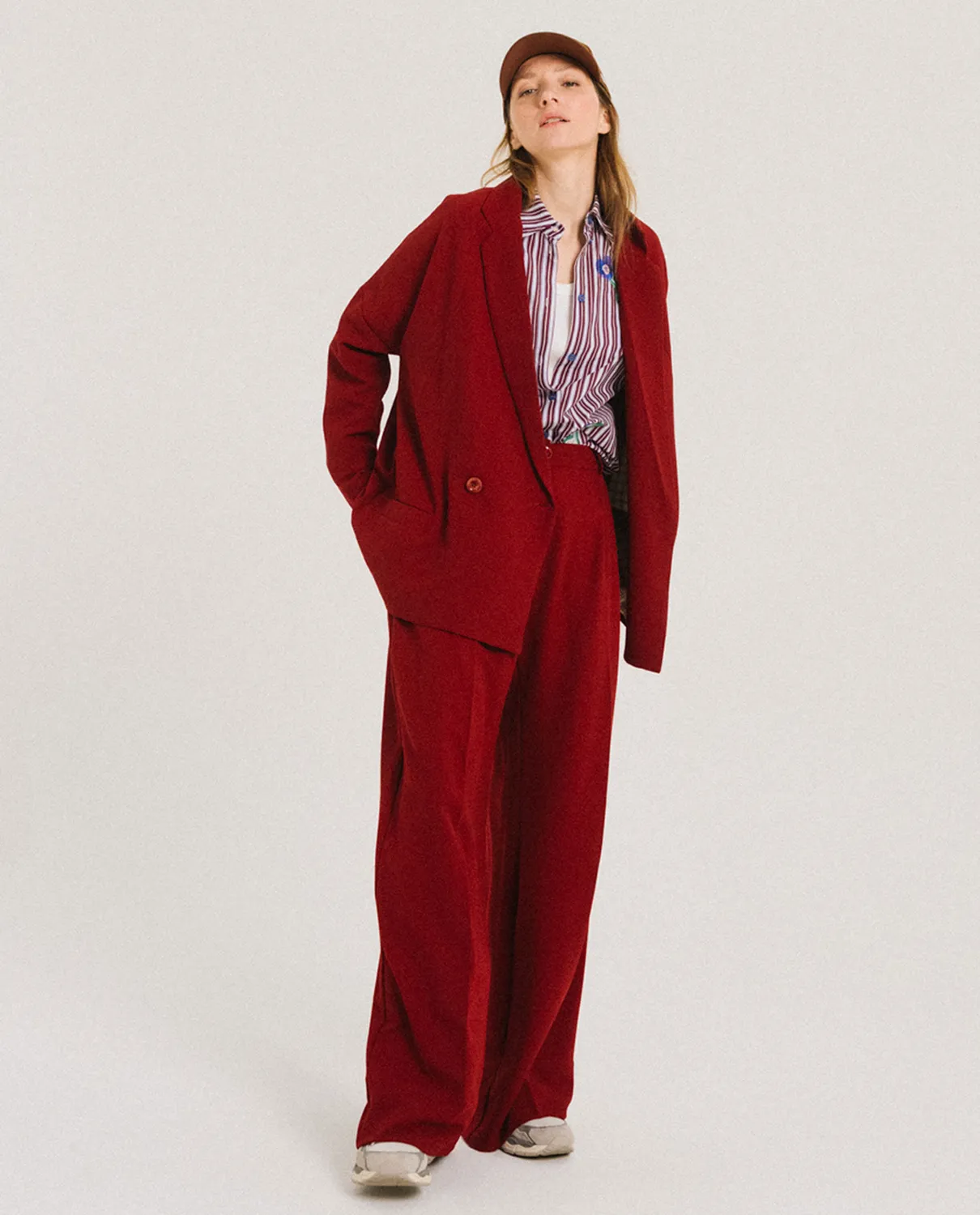 TINSELS ETOILE veste cherry double boutonnage