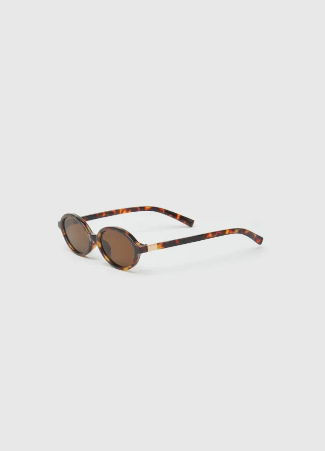 Calliope lunettes de soleil cat-eye écaille femme