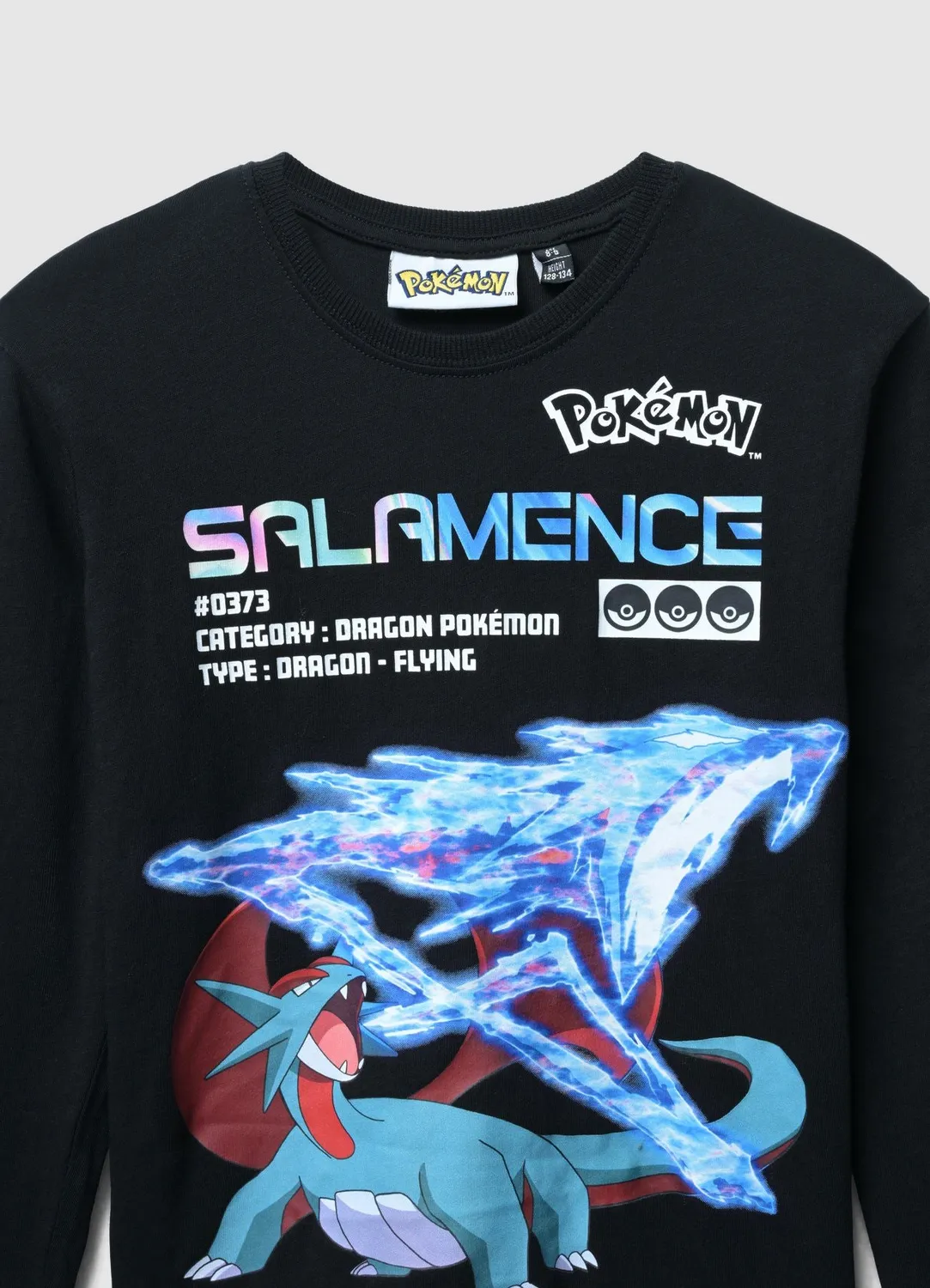 Calliope t-shirt Pokémon enfant manches longues imprimé
