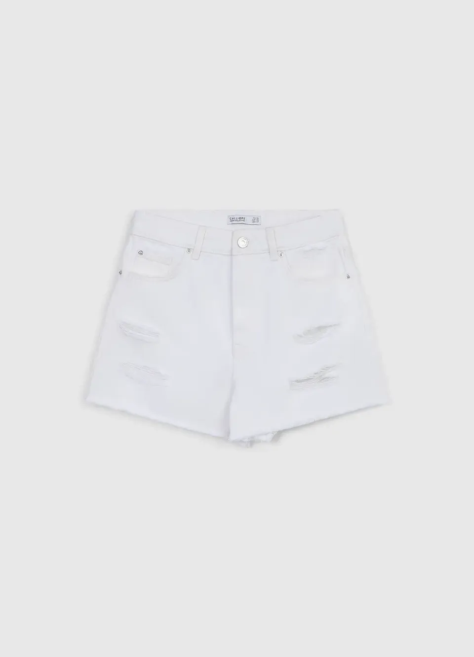 Calliope short mom femme déchiré 5 poches