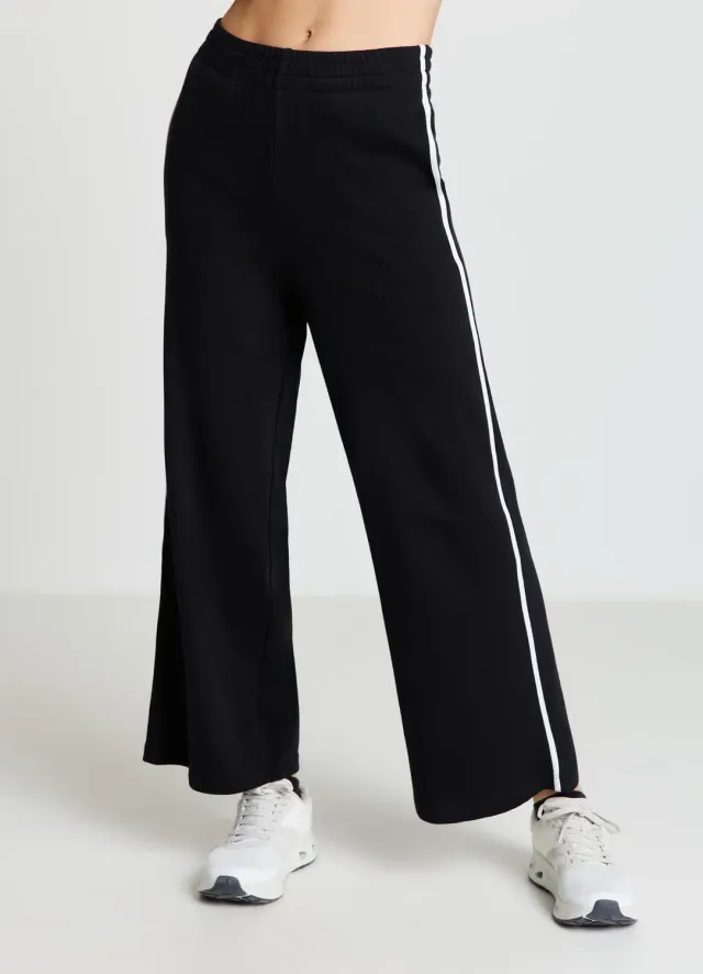 Calliope pantalon sport femme wide leg bandes