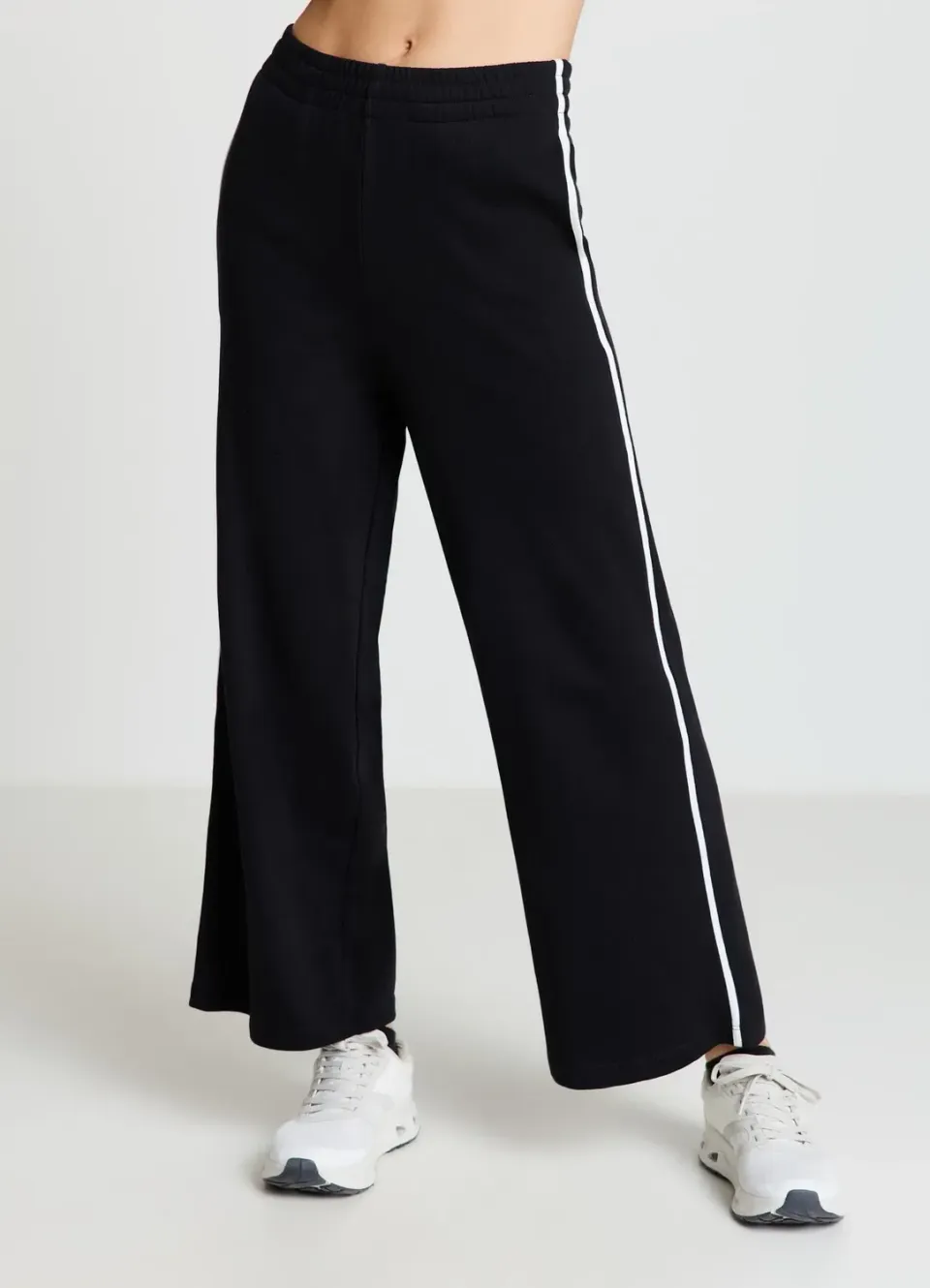 Calliope pantalon sport femme wide leg bandes