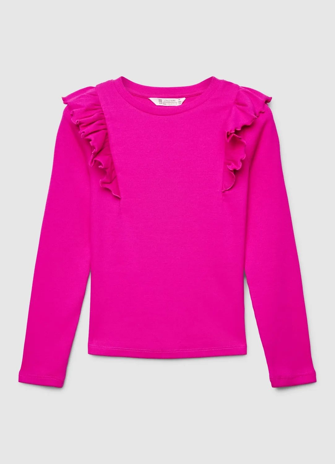 Calliope t-shirt fille volants épaules