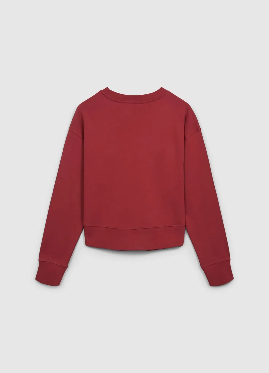 Calliope sweat col rond basic femme coton