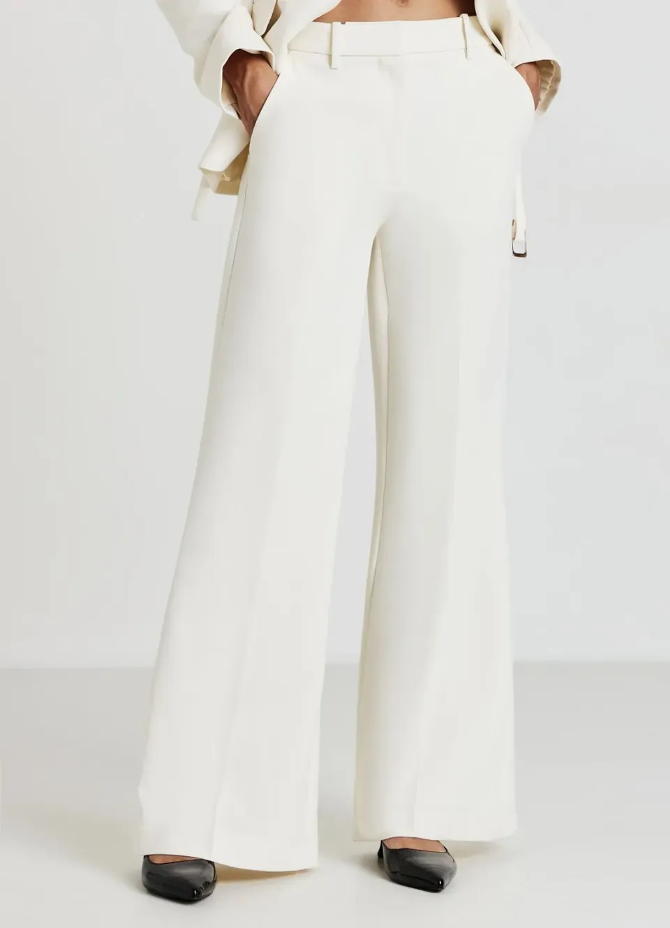 Calliope pantalon patte éléphant femme poches françaises