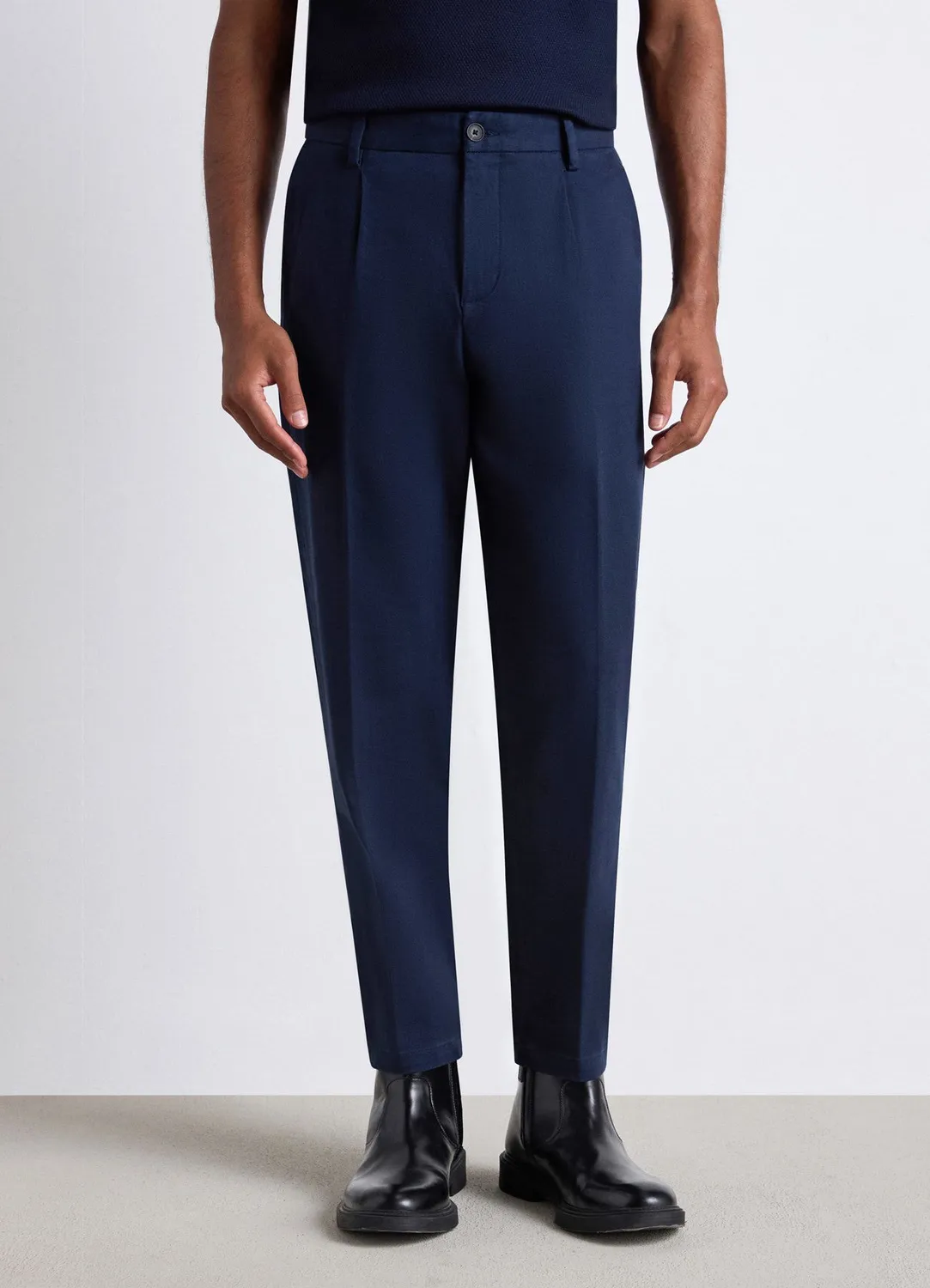 Calliope Comfort pantalon chino homme coupe droite
