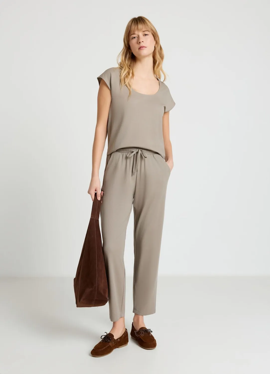 Calliope t-shirt femme manches ailettes uni