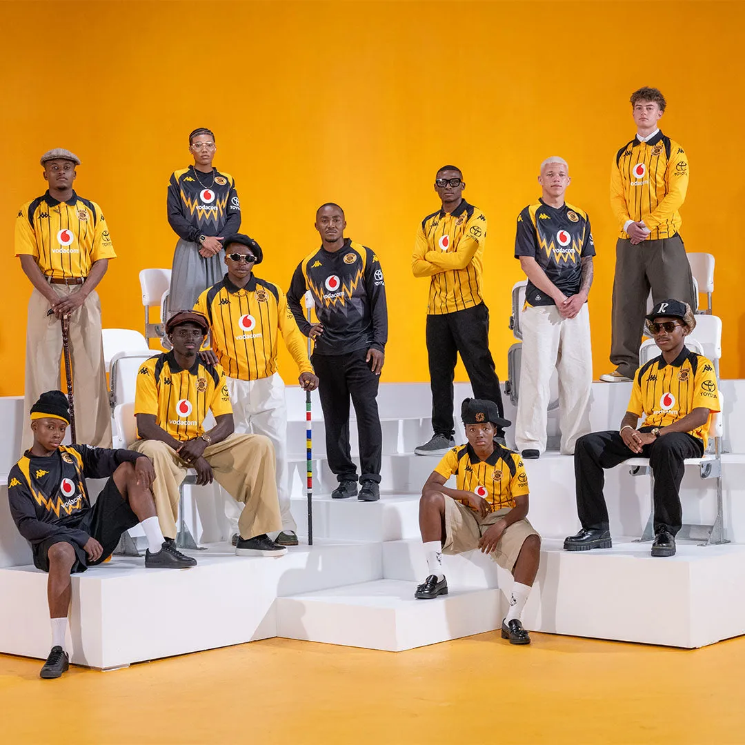 Kappa Kombat Home Kaizer Chiefs 26/27 maillot homme jaune