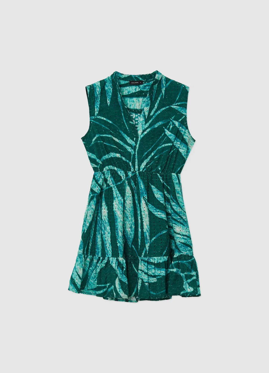 Calliope robe courte sangallo ceinture femme