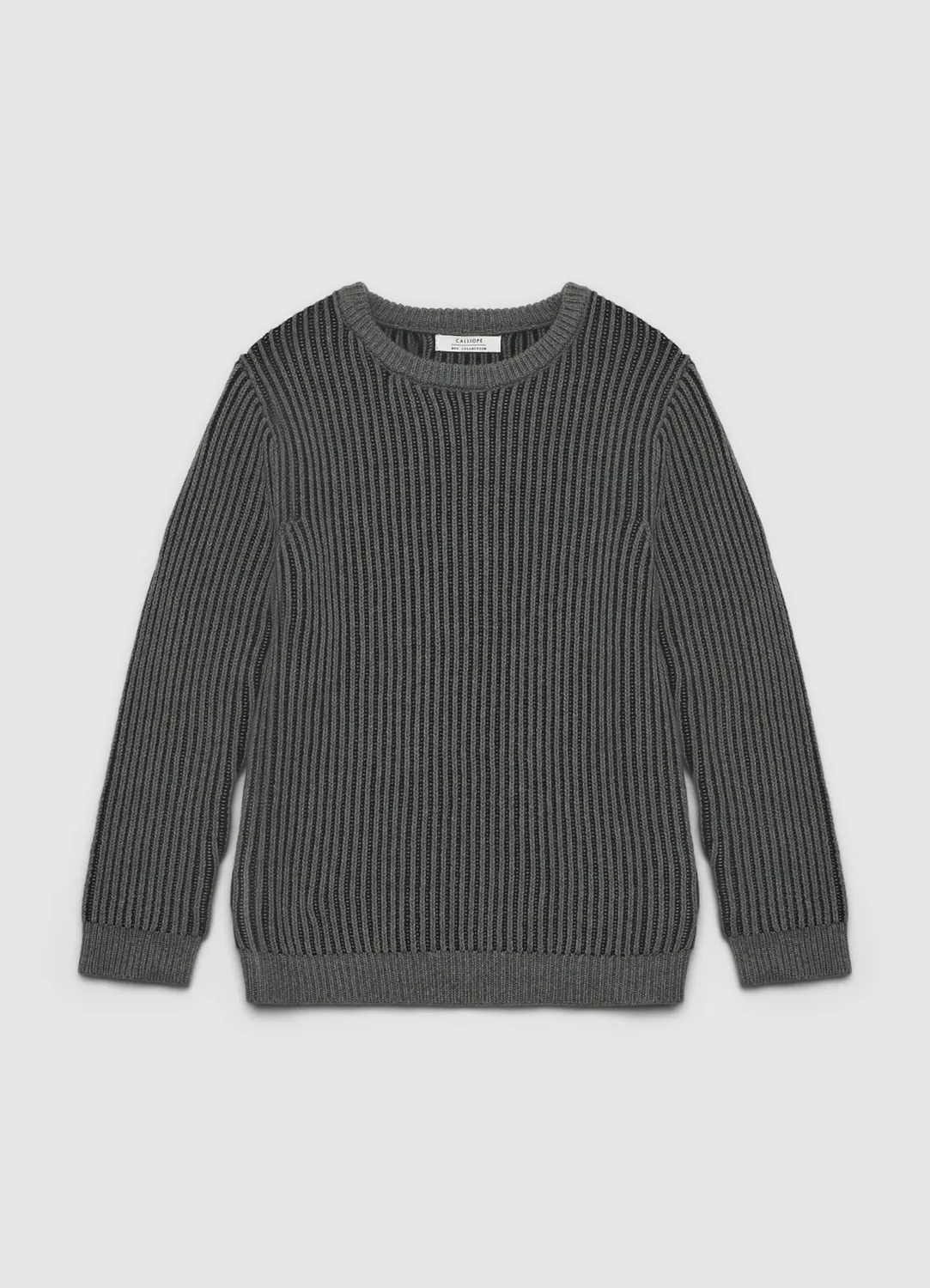 Calliope pull côtes garçon manches longues coton