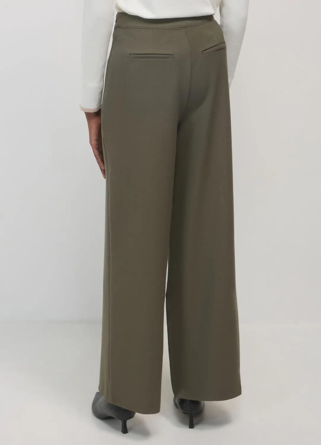 Calliope Portefeuille pantalon femme bouton pression