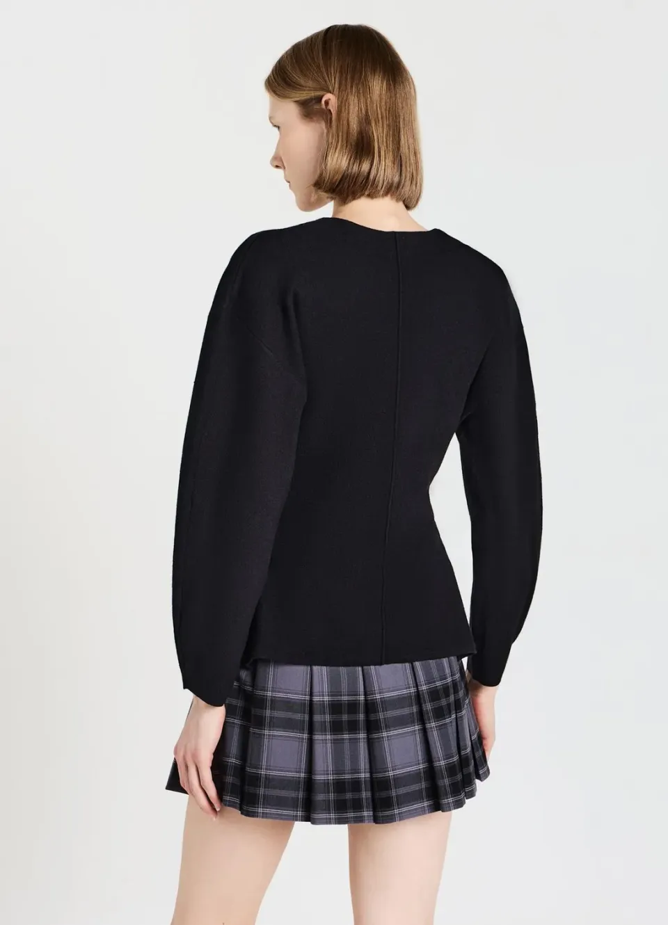 Calliope cardigan col V femme uni crochets