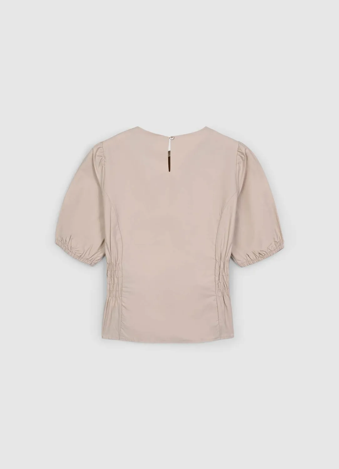 Calliope chemise smock coton femme manches courtes