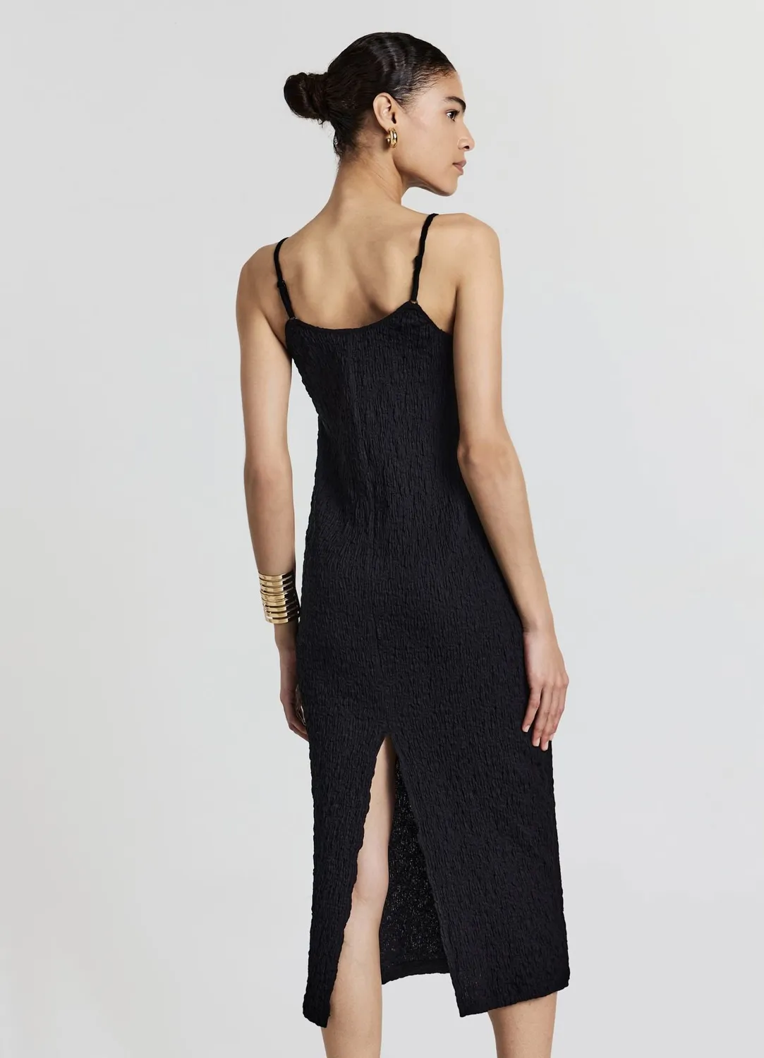 Calliope robe longue bubble femme bretelles fines