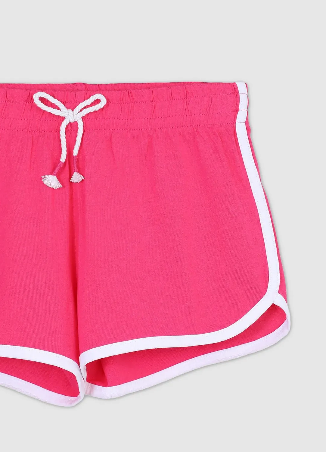 Calliope Pack 2 shorts fille coton coupe regular