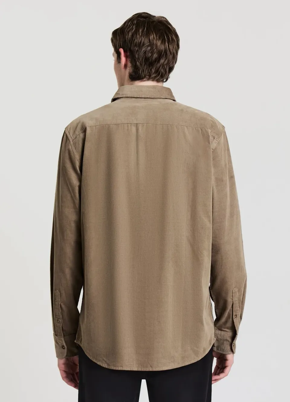 Calliope chemise effet velours homme coton