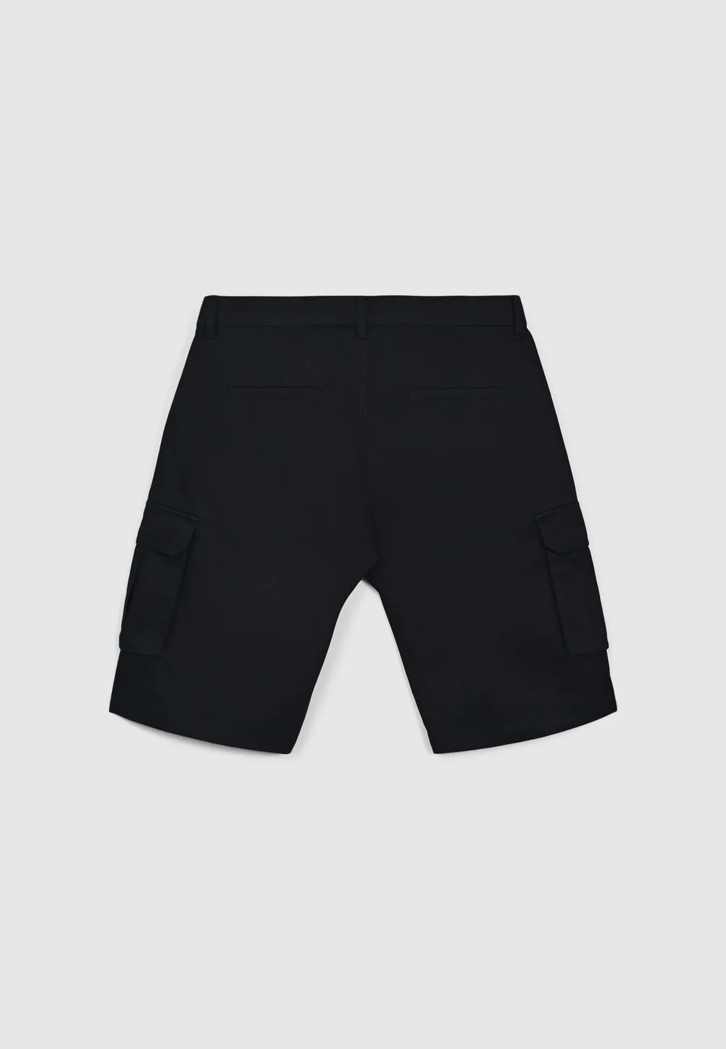 Calliope short cargo homme coton uni coupe regular